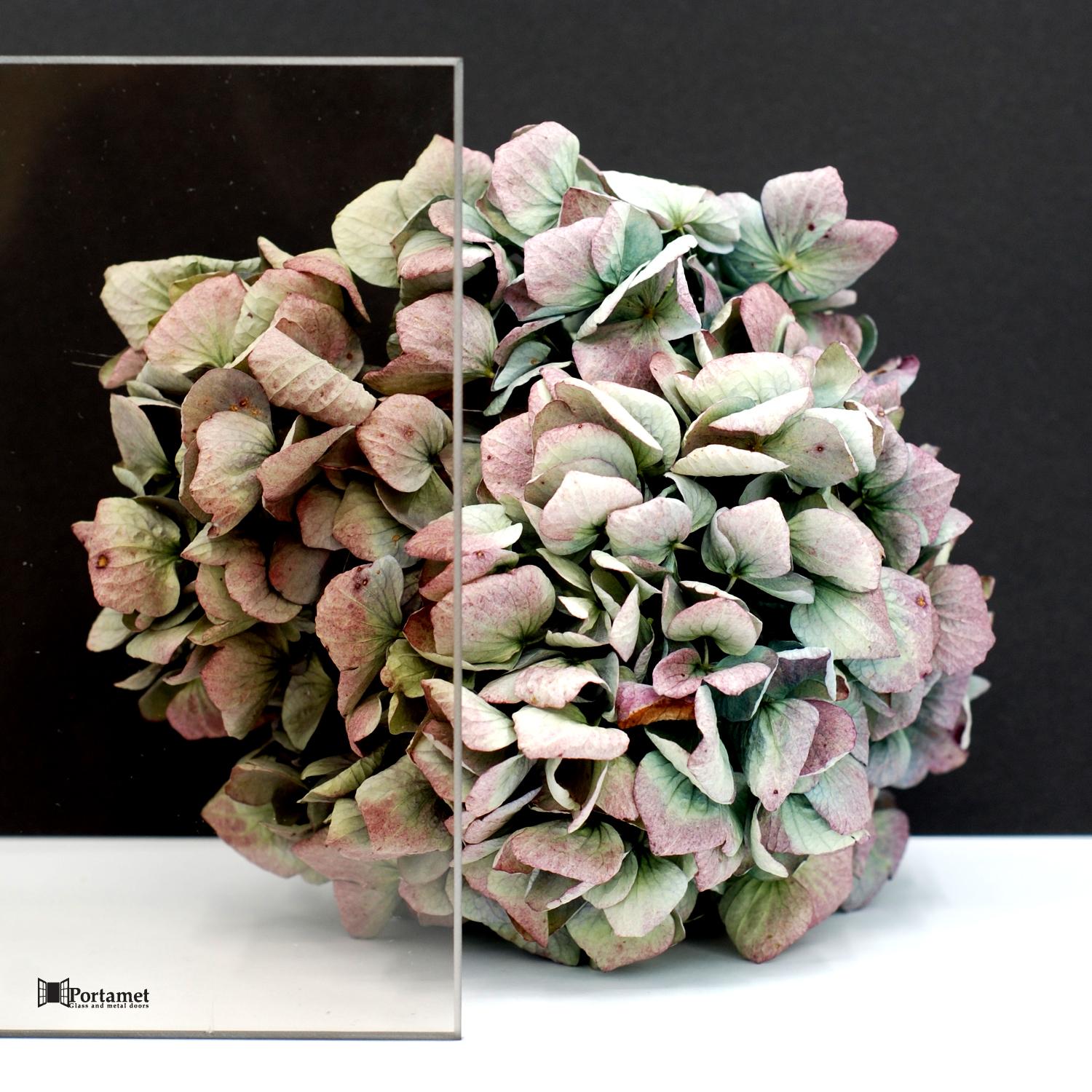 Szyba do drzwi loftowych brązoawa 